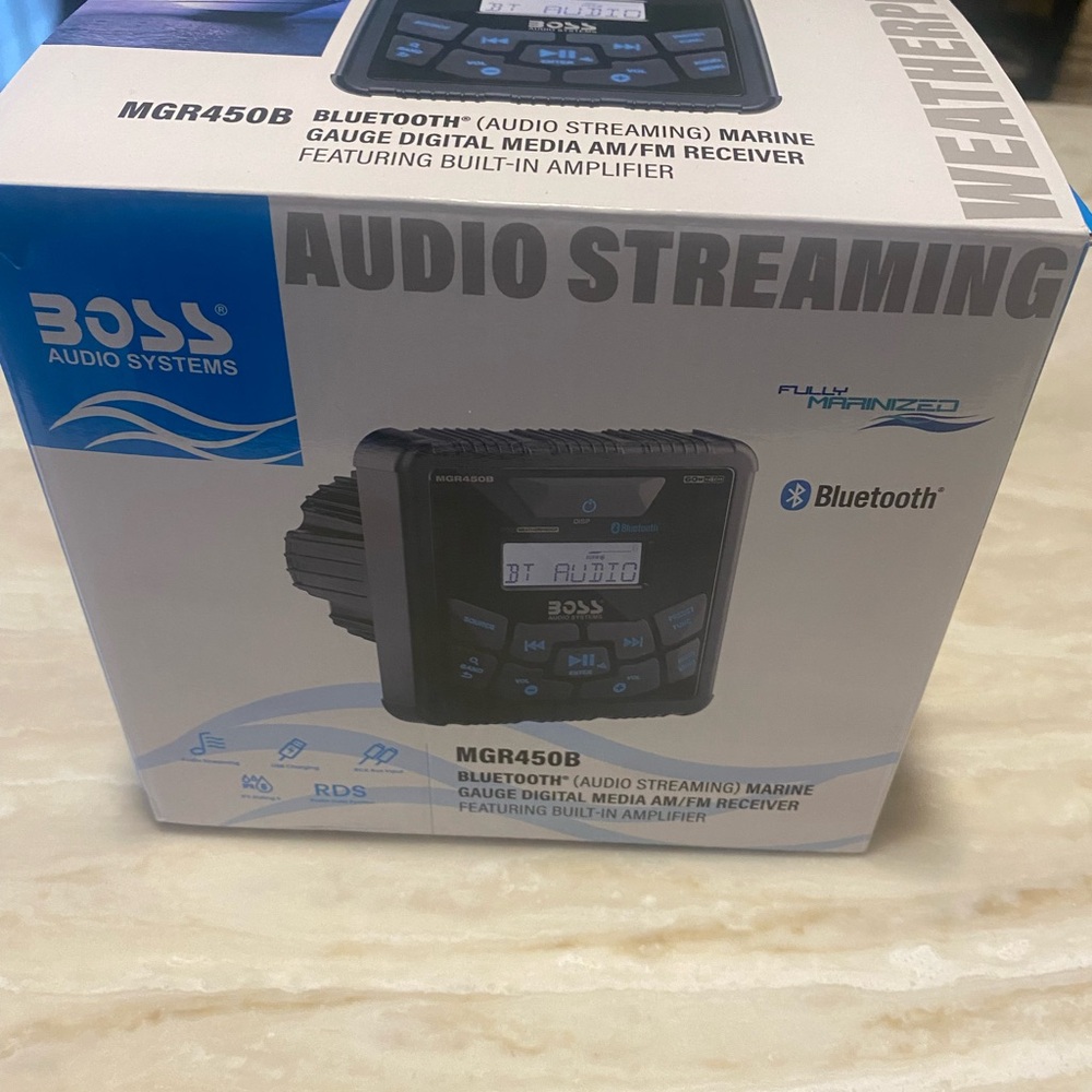 Boss marine radio brand new in box